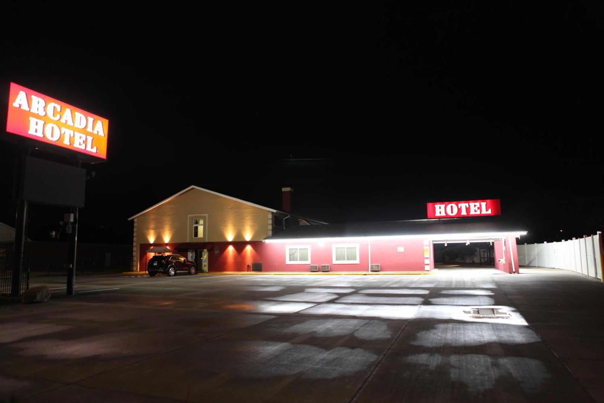 Arcadia Hotel Gering Exterior photo